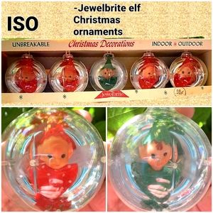 ISO- Vintage Jewelbrite Ornaments